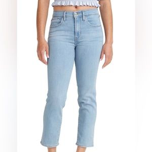 Levi's Original Women's 724 High-Rise Straight Crop Jeans
